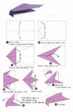 Classic paper airplane