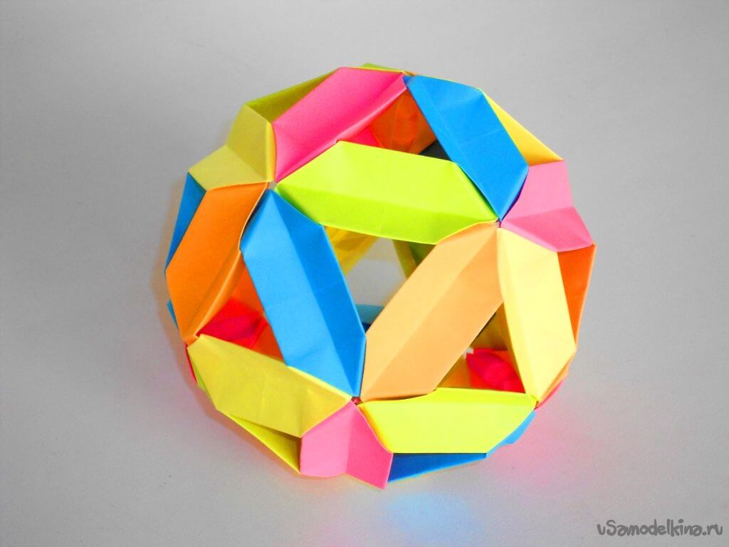 Как сделать шар из листа бумаги