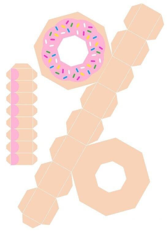 Коробочка пончик своїми руками