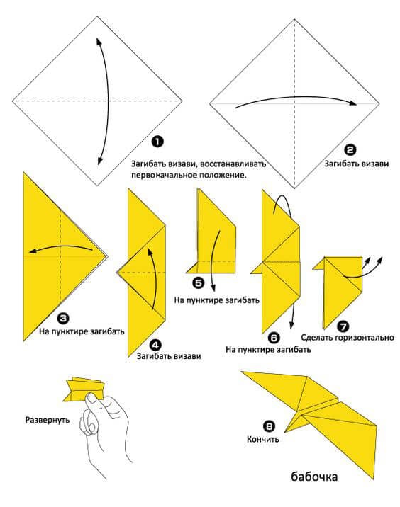маленький літачок з паперу своїми руками