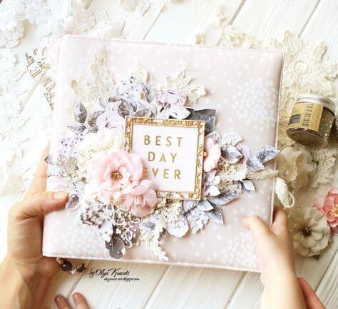 How to make a beautiful notebook Scrapbooking is quick and easy