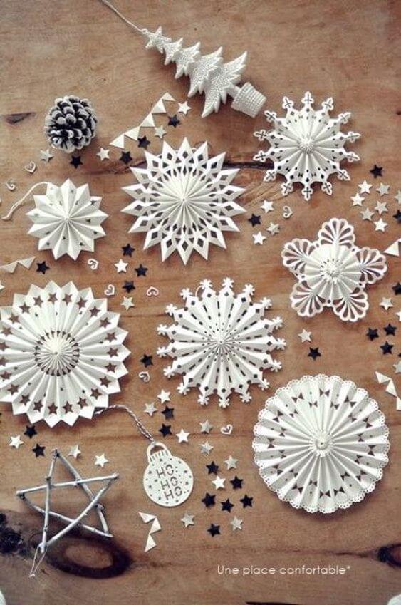 Сніжинка своїми руками