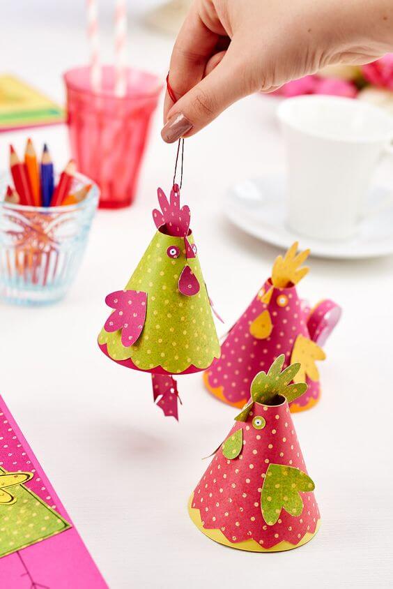 Півник з паперу своїми руками