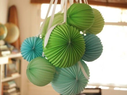 Паперові кулі в декоруванні