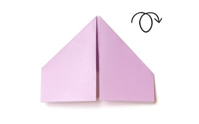 swan made from paper origami