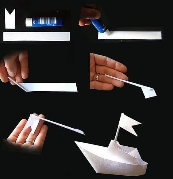 how to make a boat out of paper easy