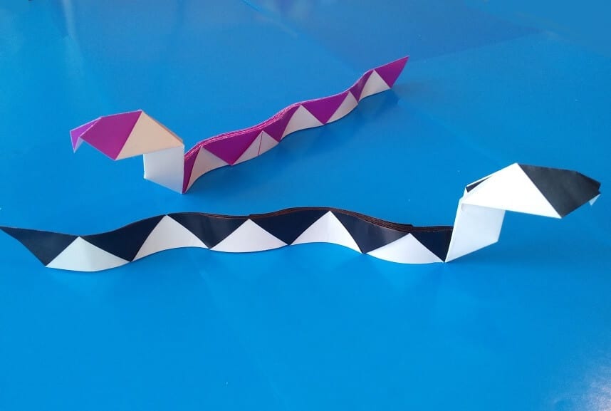paper snake template