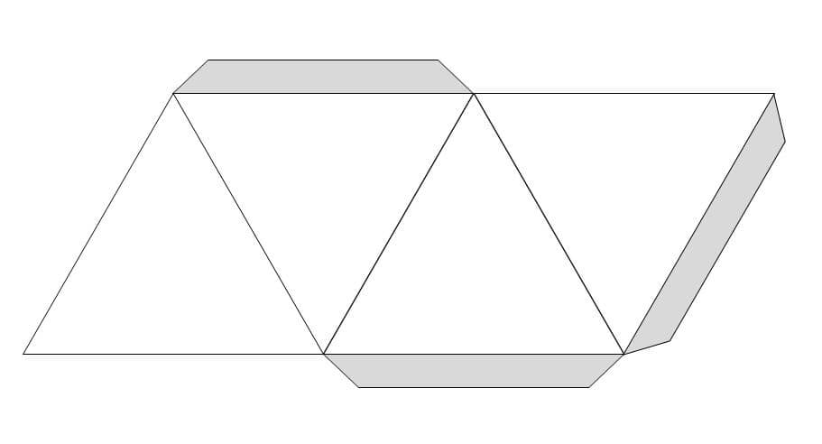 What materials can I use to make a pyramid
