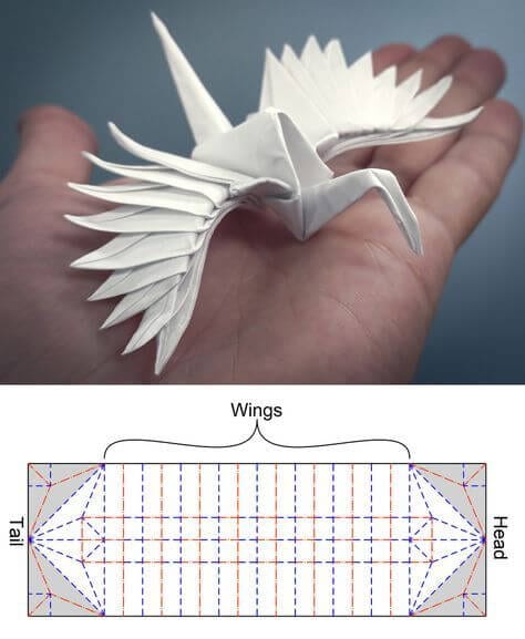 how to make a 3d swan out of paper