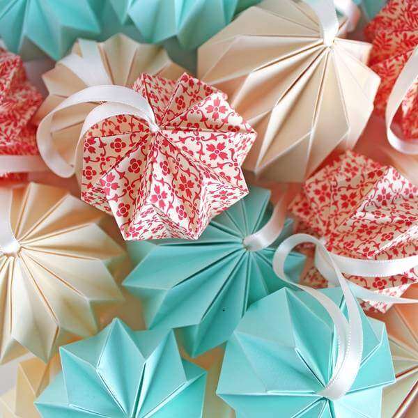 paper ball origami easy