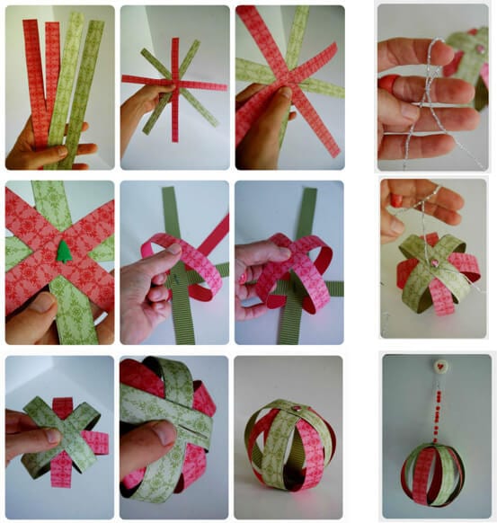 decorating with paper balls