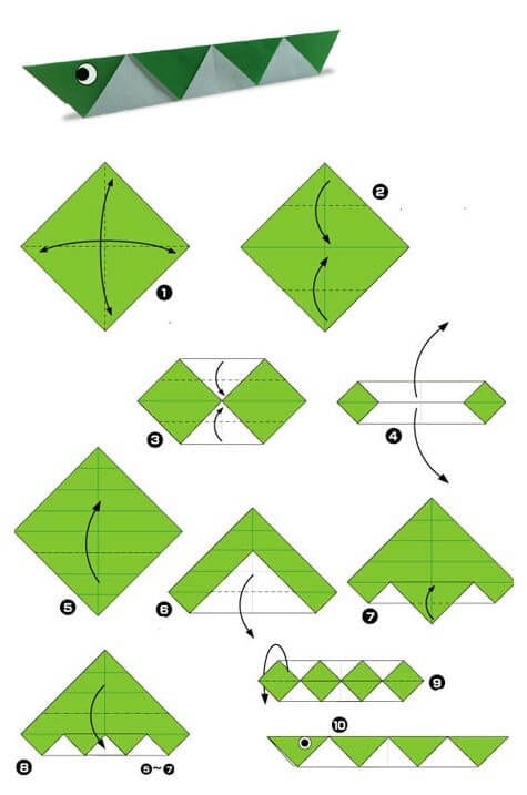 how to make a paper snake dragon