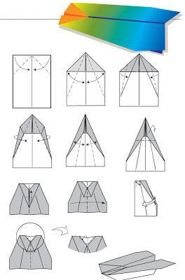 cool paper plane