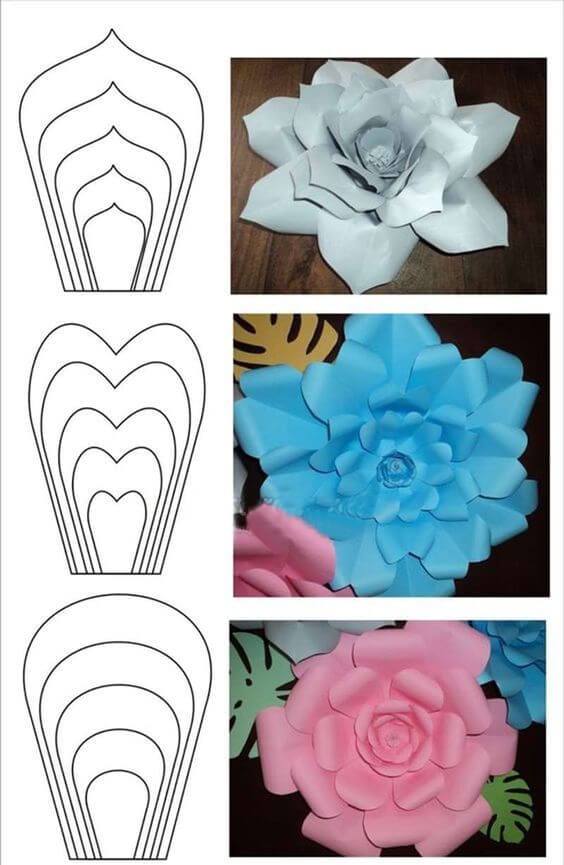 How do I make paper flowers