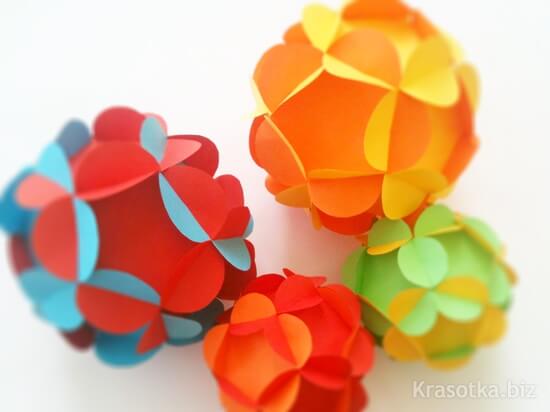 paper ball origami