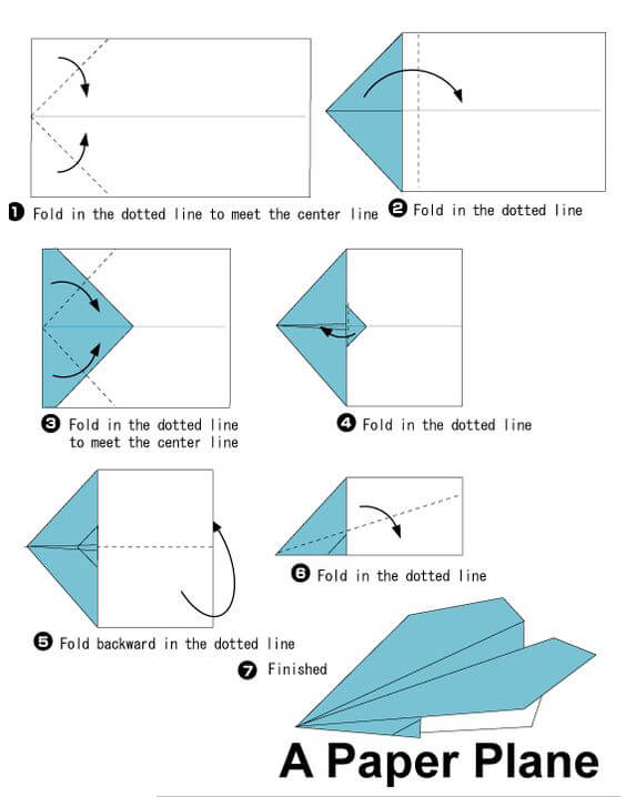 how to make a paper airplane that flies far and straight