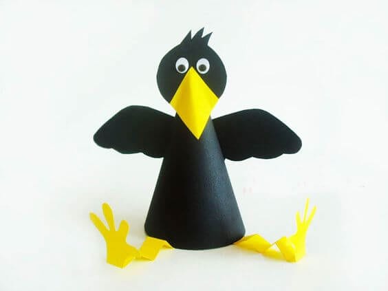 Crafts from colored paper