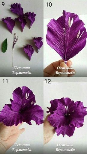 paper flowers for kids