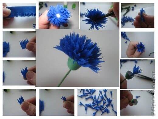 Васельки из бумаги