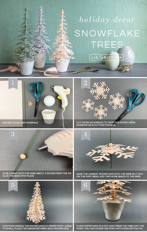 Snowflake tree