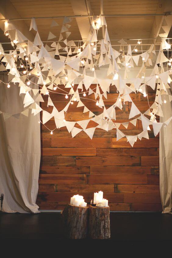 how to make a paper christmas garland