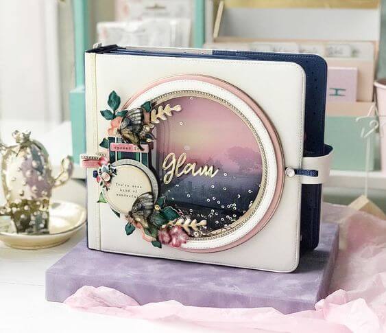 How do you scrapbook a budget