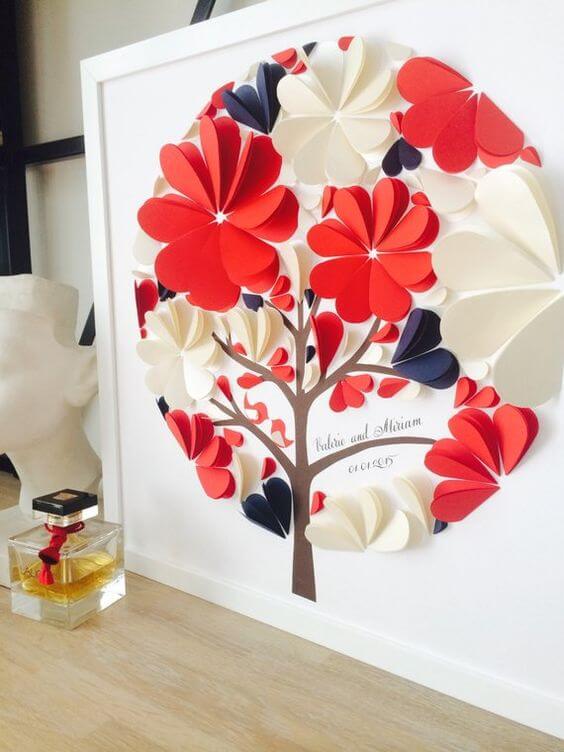 How do you make a paper origami rose