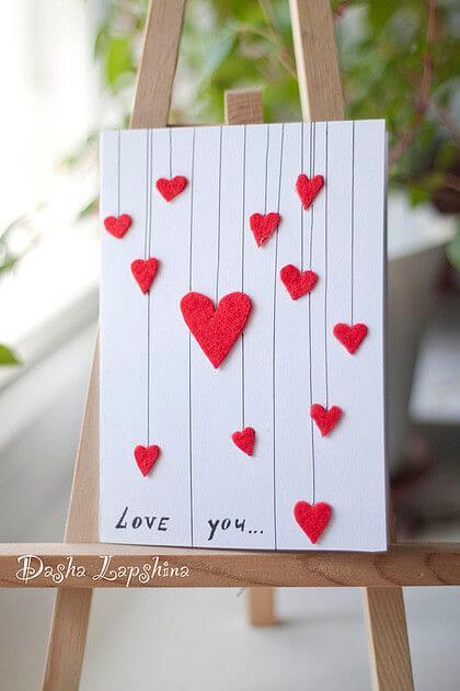valentine day cards handmade