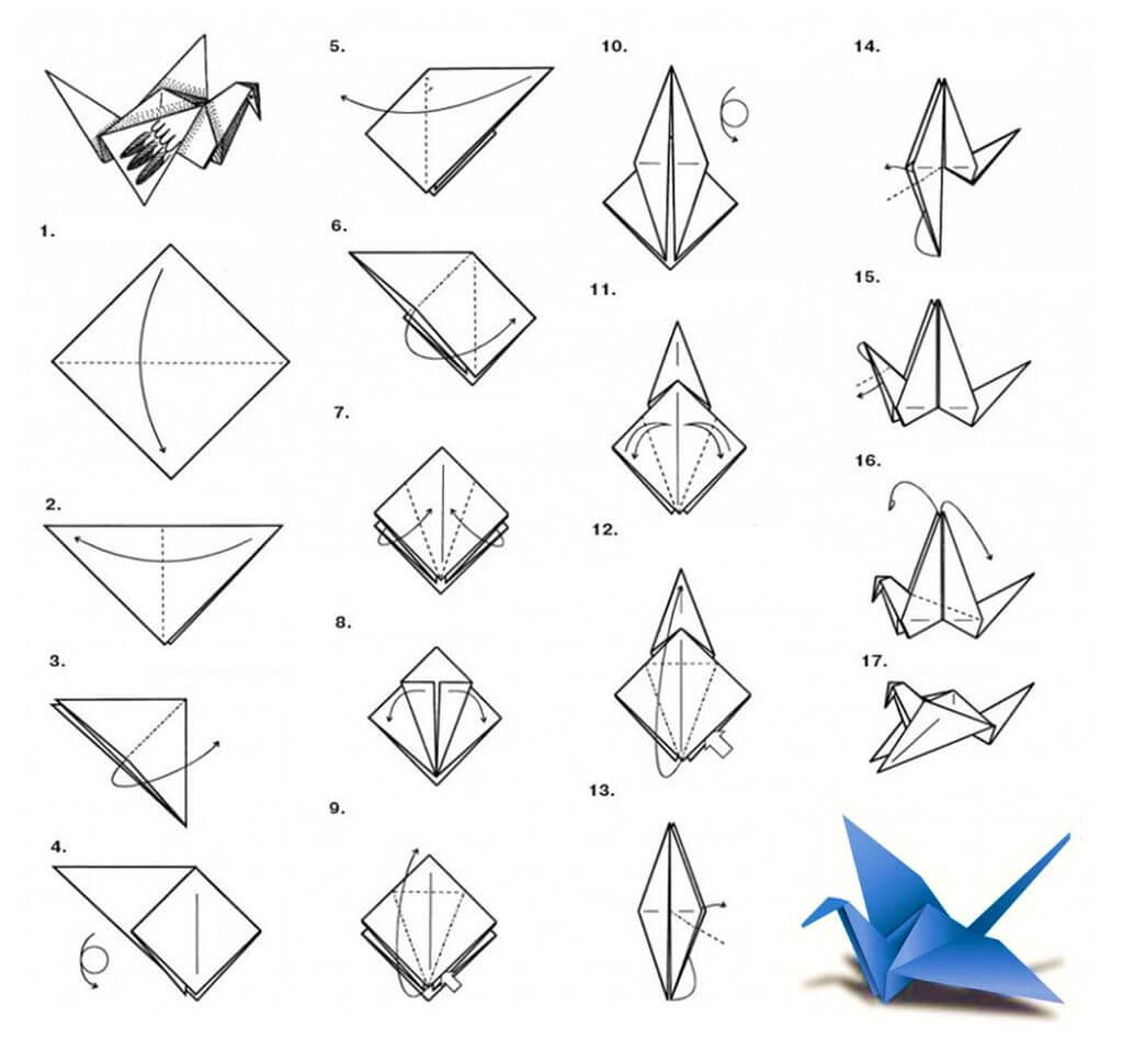 The legend of the paper crane