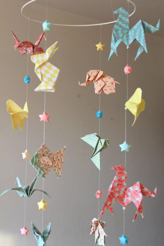 how to make a paper airplane garland