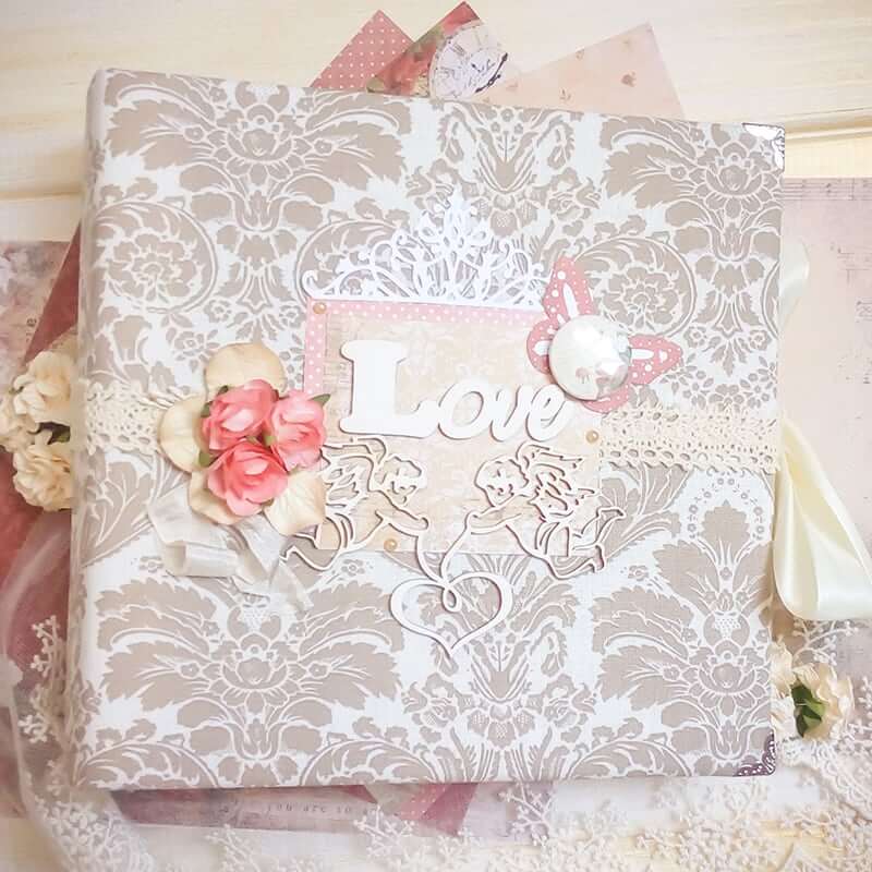 How do you decorate a scrapbook for kids