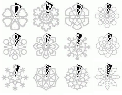how to make a snowflake out of paper and scissors