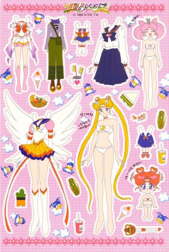 paper dolls printable pages