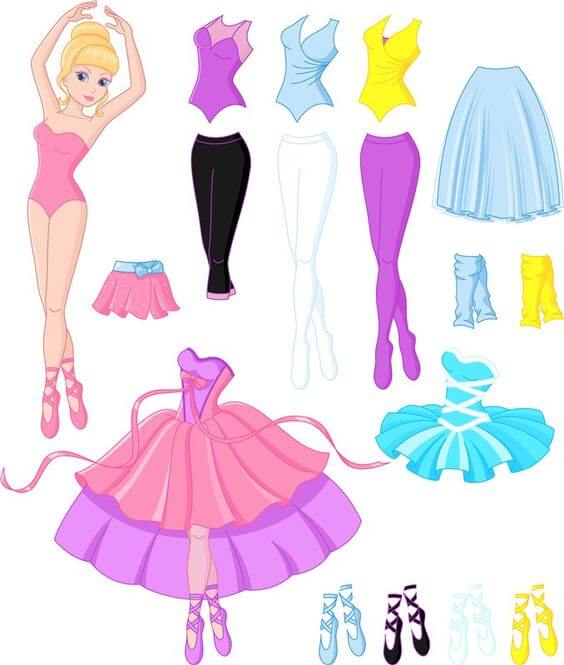 paper dolls printable barbie