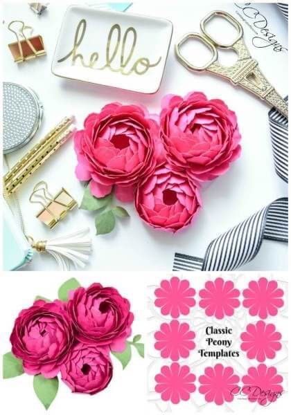 templates for paper flowers