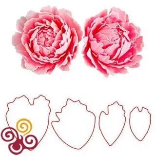 Paper flower templates