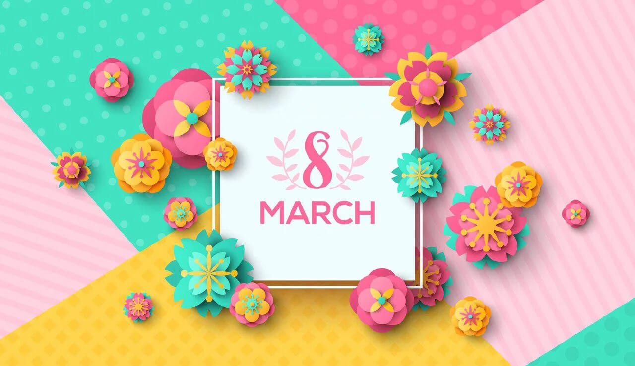 Crafts from the paper on March 8