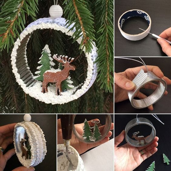 Гарна ялинкова прикраса в школу