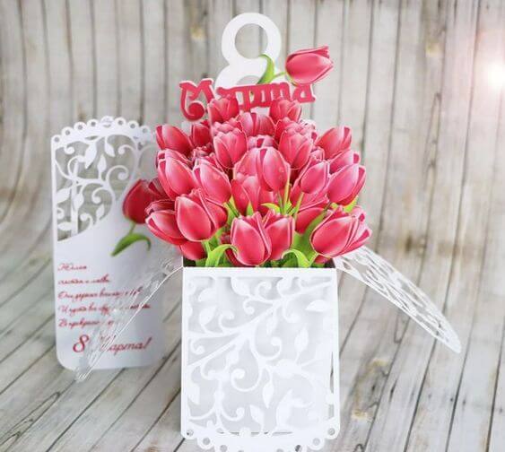 Який папір краще використовувати для виробів своїми руками на 8 березня