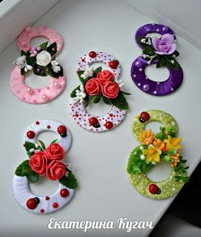 Листівка на 8 березня