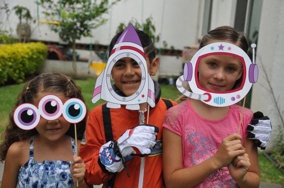 space suit from paper