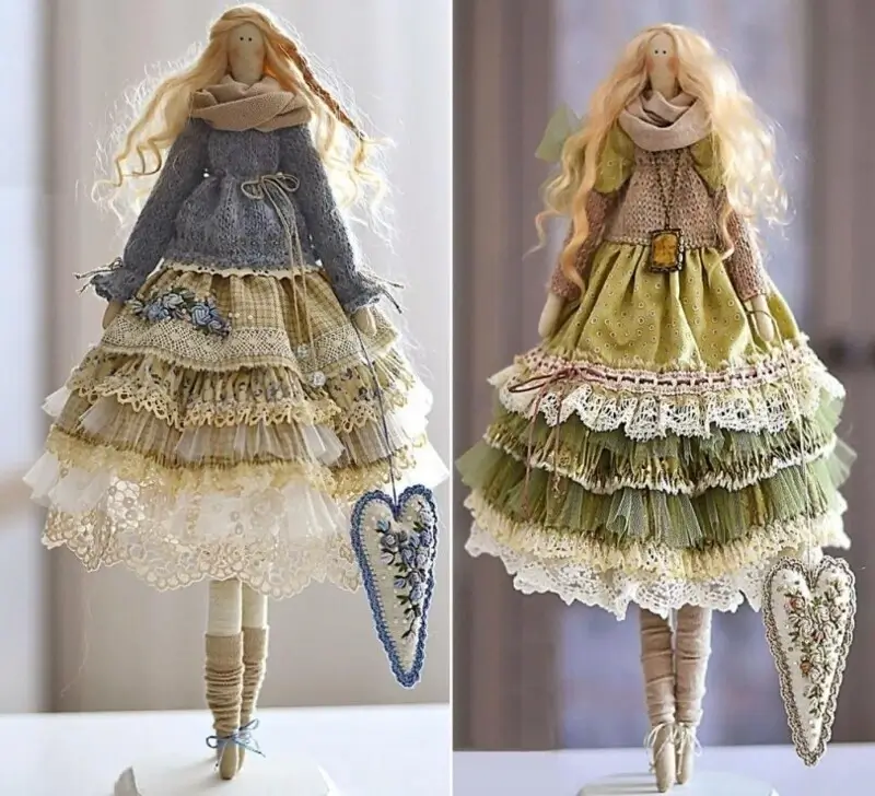 Do-it-yourself textile doll