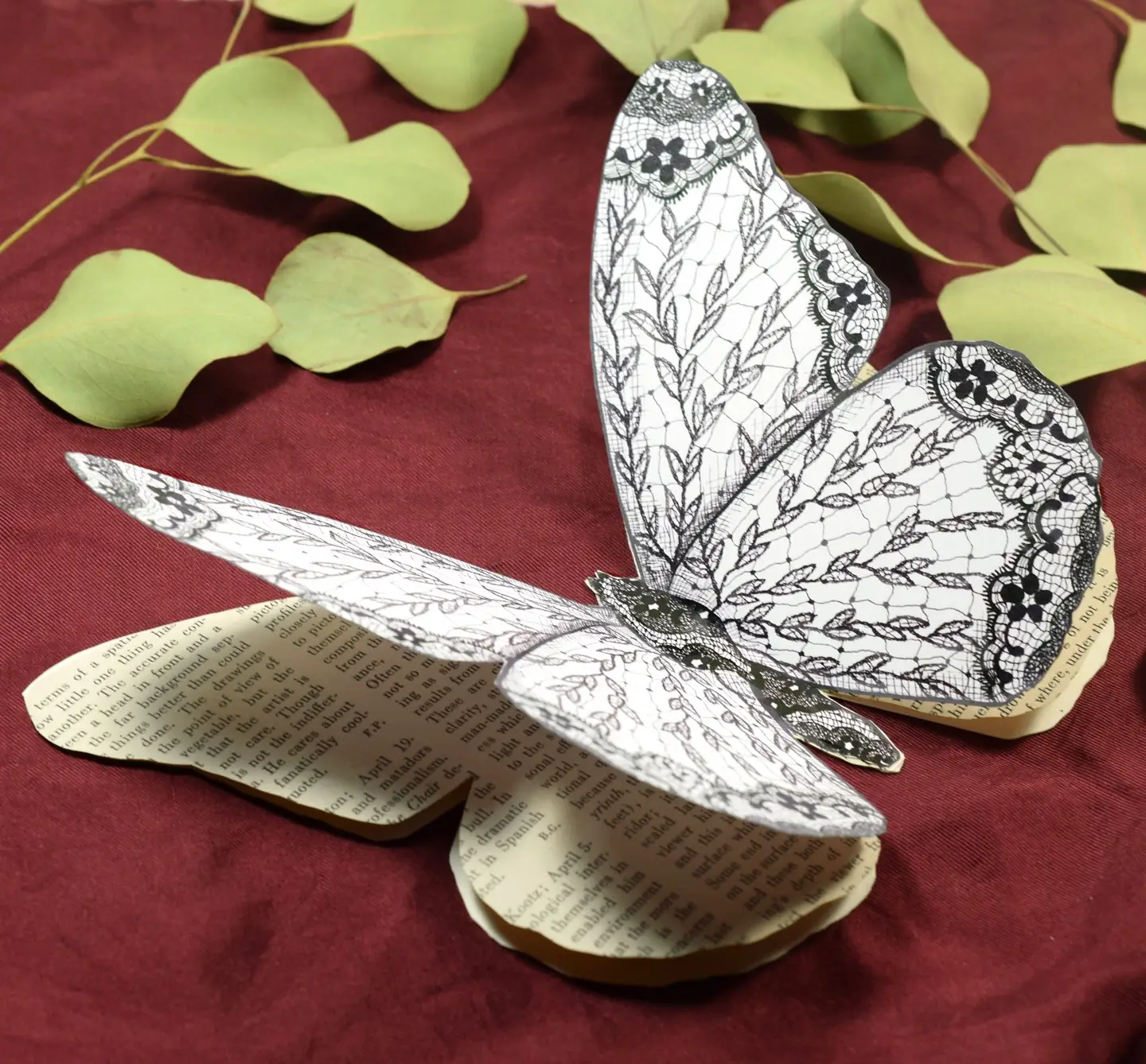 How to make a paper butterfly