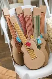 Cardboard guitar