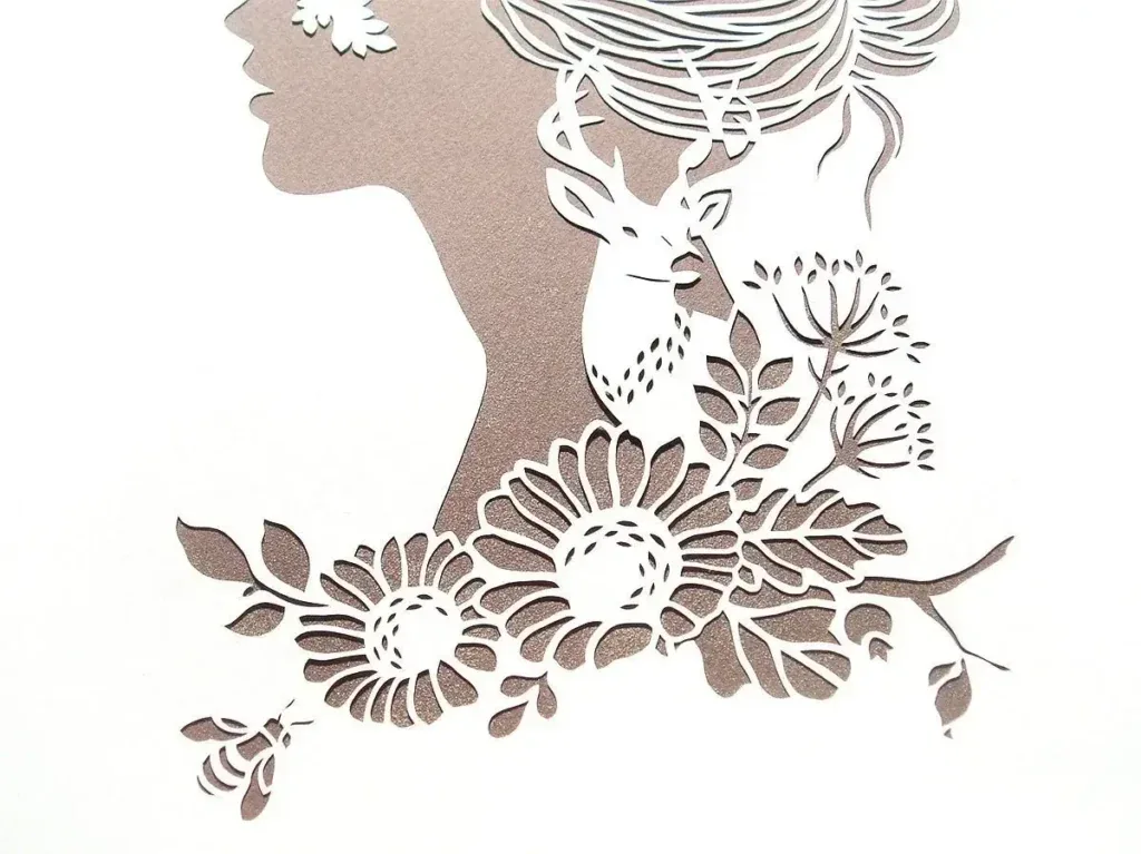 Paper silhouette