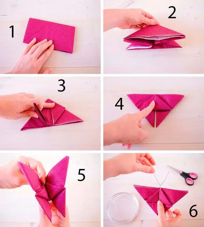 Origami butterfly