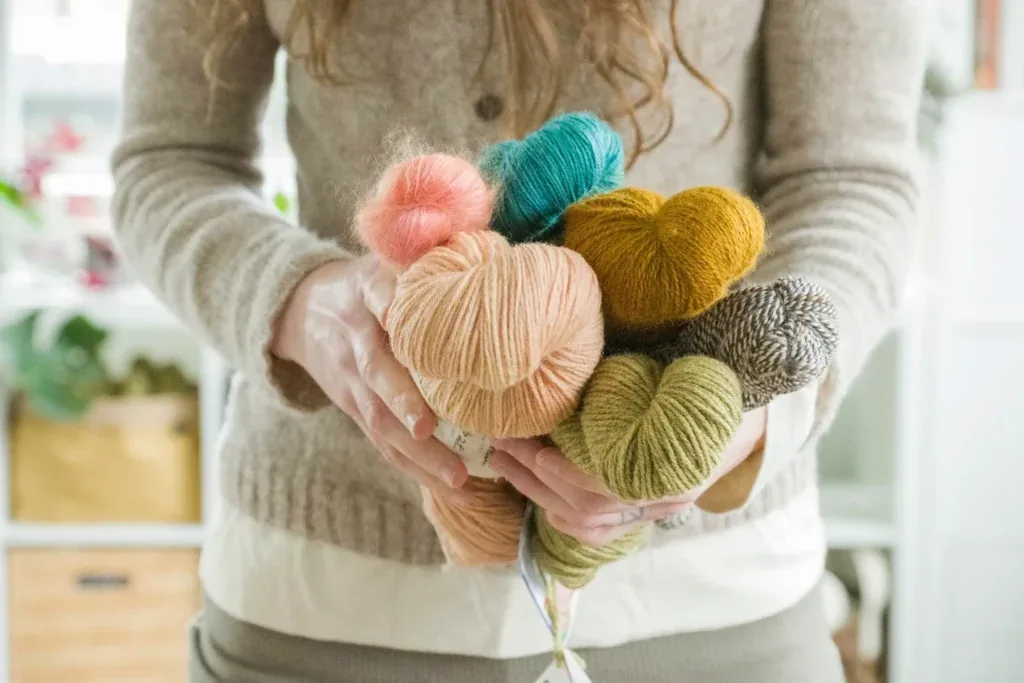 Yarn and knitting