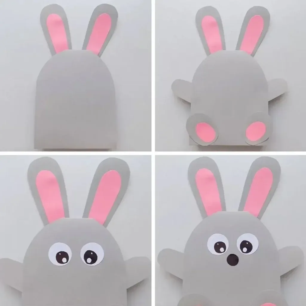 How to make a paper bunny