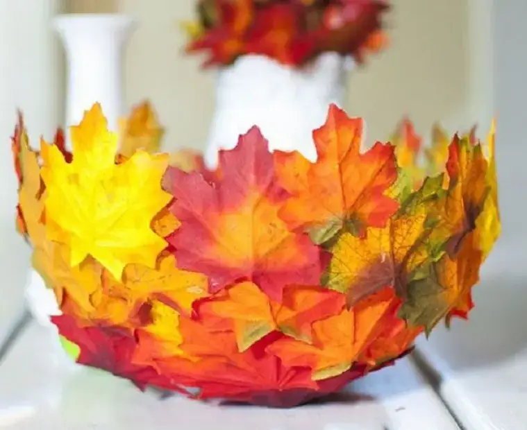 A product made of leaves