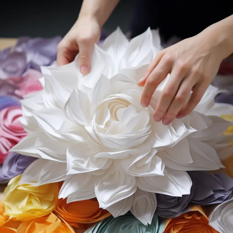 How to make paper crafts using the paper-plastic technique